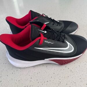 Nike Black and Red Athletic Shoes